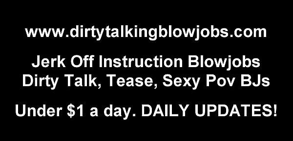  I have a very special blowjob treat for you JOI